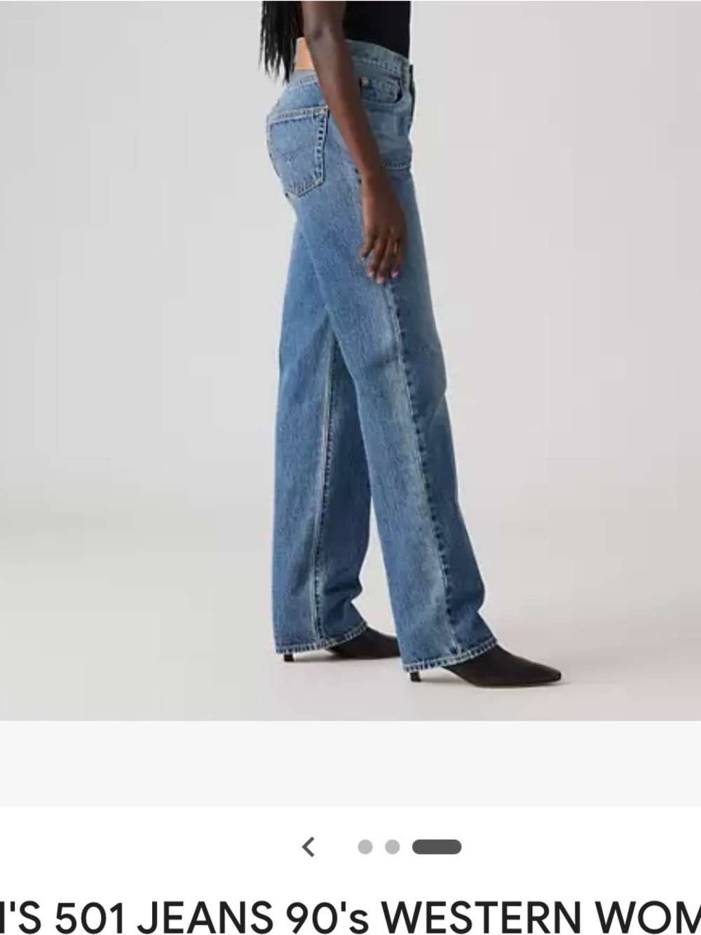 Levis 501 90’s Western Jean - Picture 3 of 11